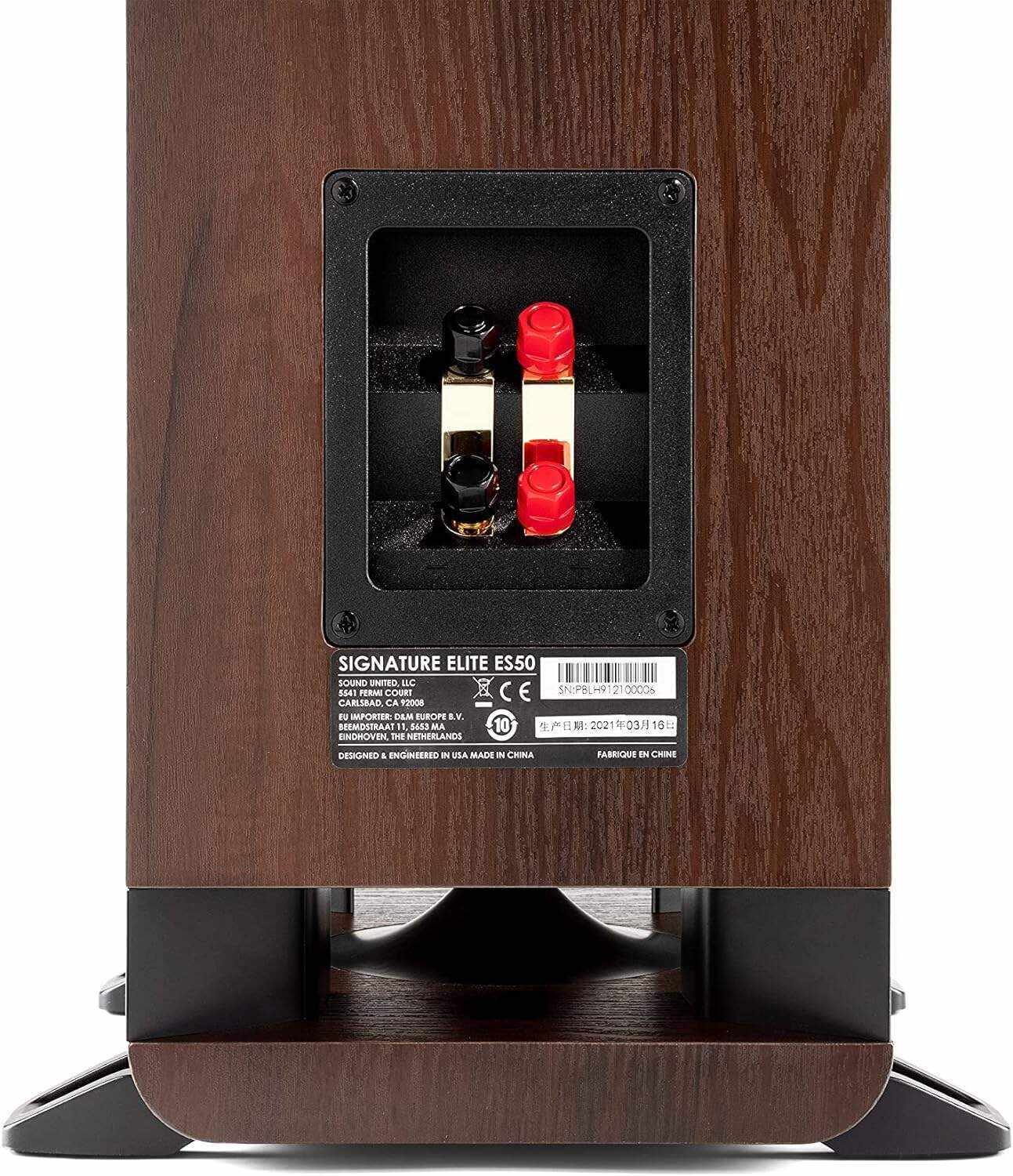 Polk Audio Signature Elite ES20 Bookshelf Speaker - Hi-Res Audio Certified,Dolby Atmos & DTS:X Compatible, 1