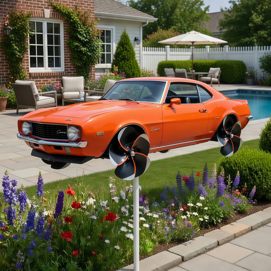 Chevrolet Camaro Garden Wind Spinner