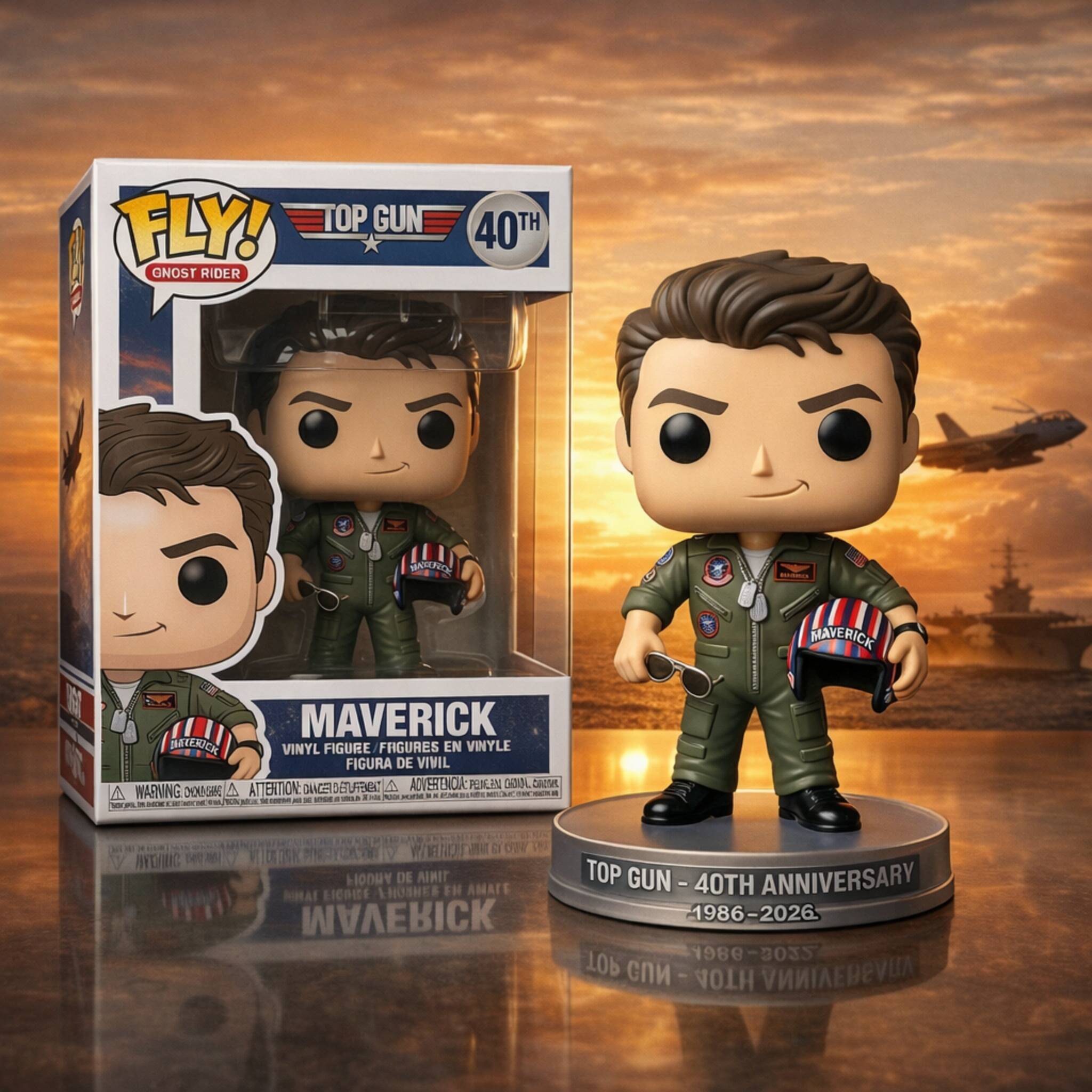 Top Gun 40th Anniversary Pop! Figure