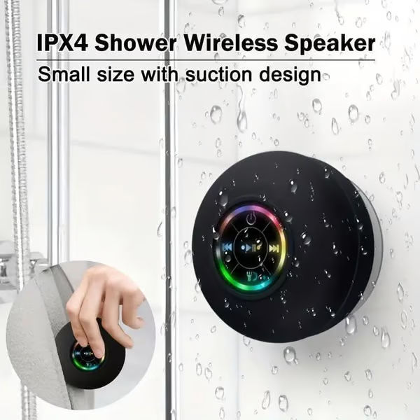 🔥🔥LAST DAY 59% OFF - Mini Bluetooth Waterproof Speaker with LED light🔊