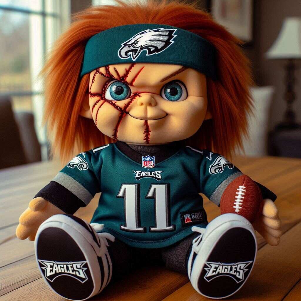 💀🏈Chucky NFL Team Doll