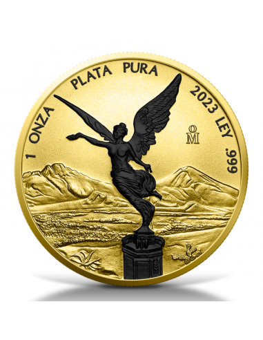 Libertad 2023 24k Gold & Black Platinum