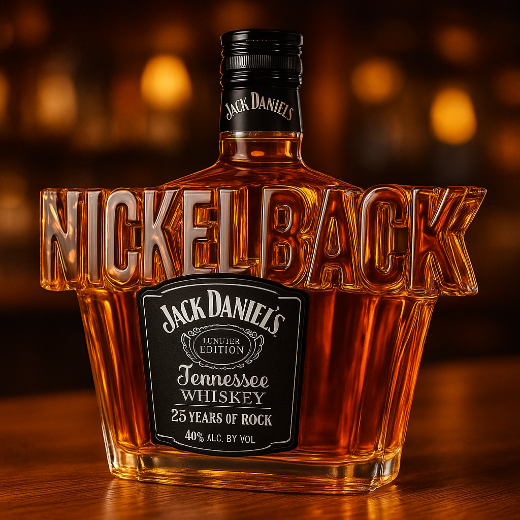 NICKELBACK Limited Whiskey Bottle
