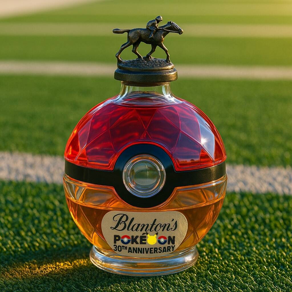 Poké Ball Whiskey Bottle