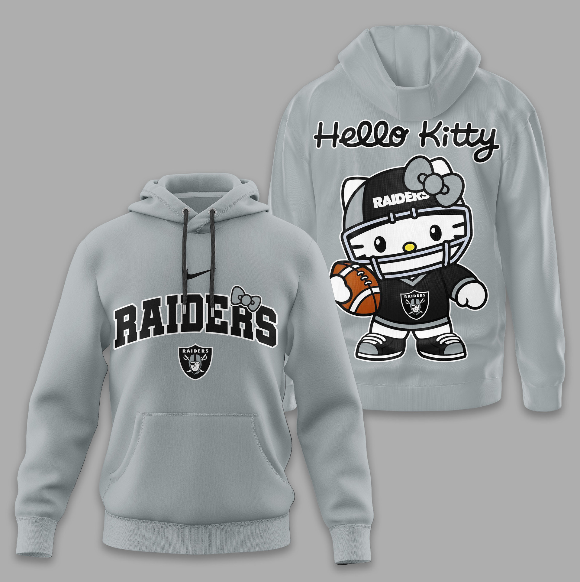 Las Vegas Raiders | Premium NFL Hello Kitty Women's Shirt TD