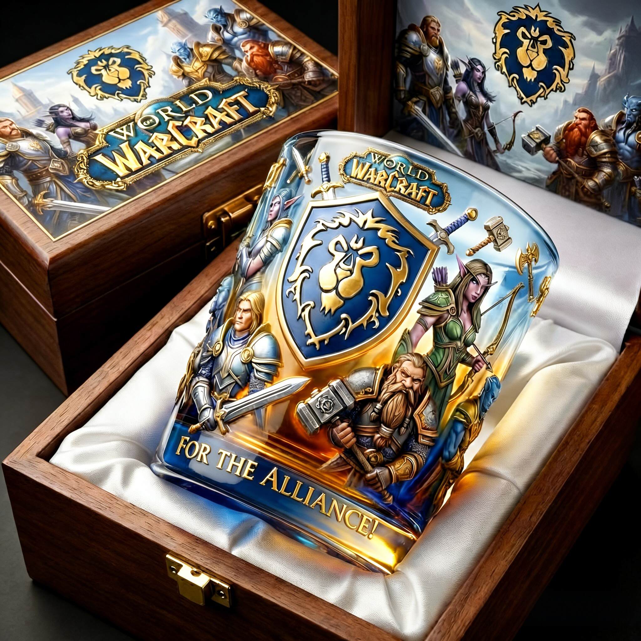 World of Warcraft Commemorative Whiskey Glass