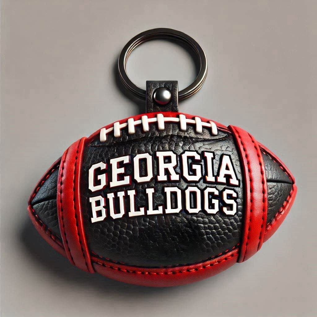 College Football Keychain