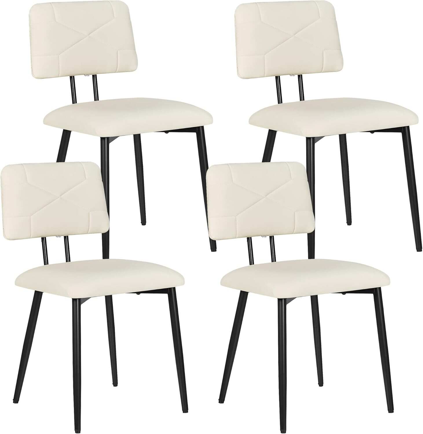 VECELO Dining Chairs Set of 2