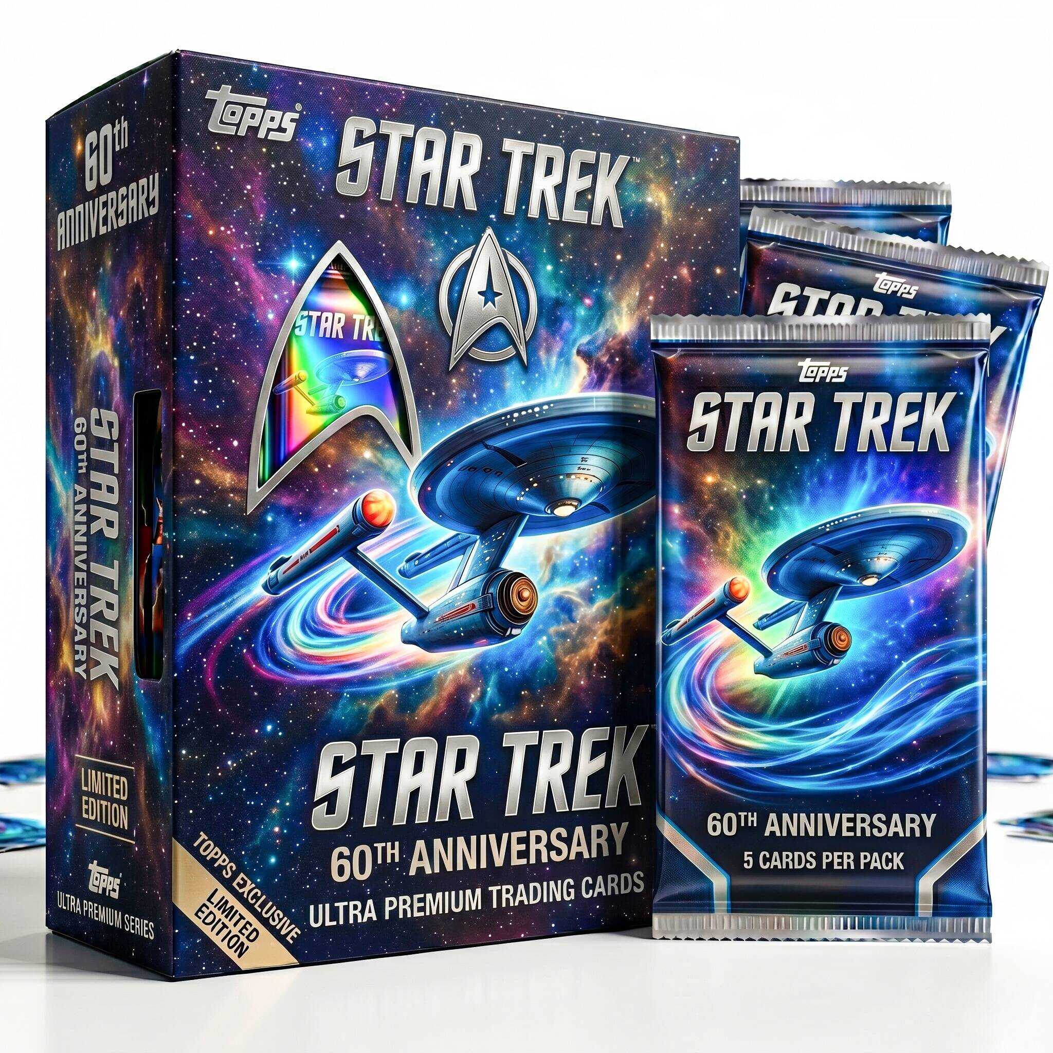 Star Trek 60th Anniversary Premium Trading Card Box
