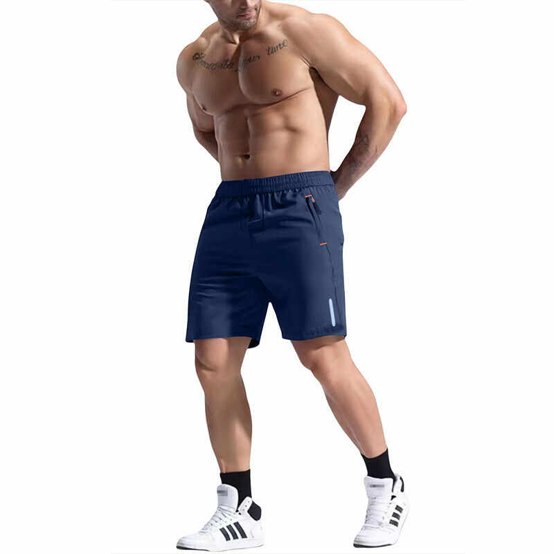 European Size Men's Shorts Elastic Waist Summer Sports