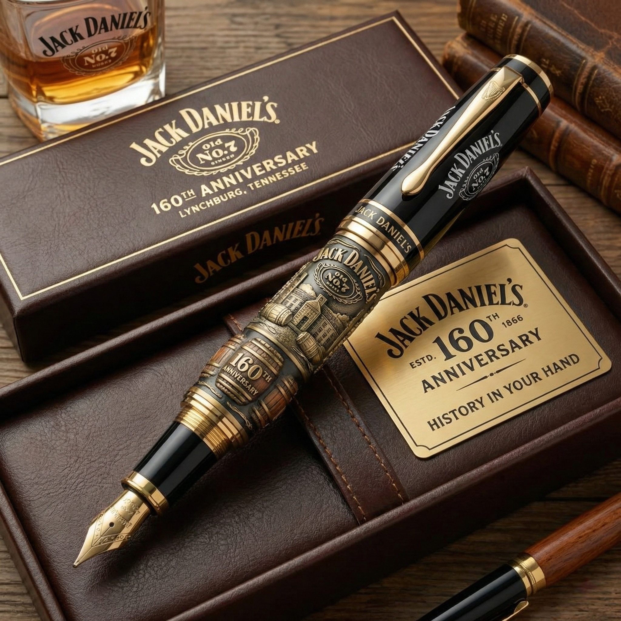 Jack Daniel's 160th Anniversary Edition Fountain Pen