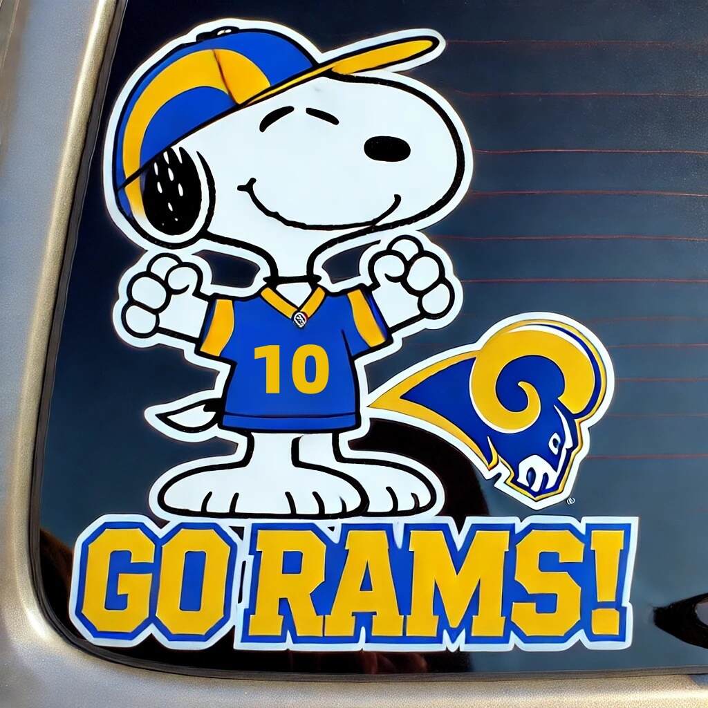 SNPY X NFL Car Decals