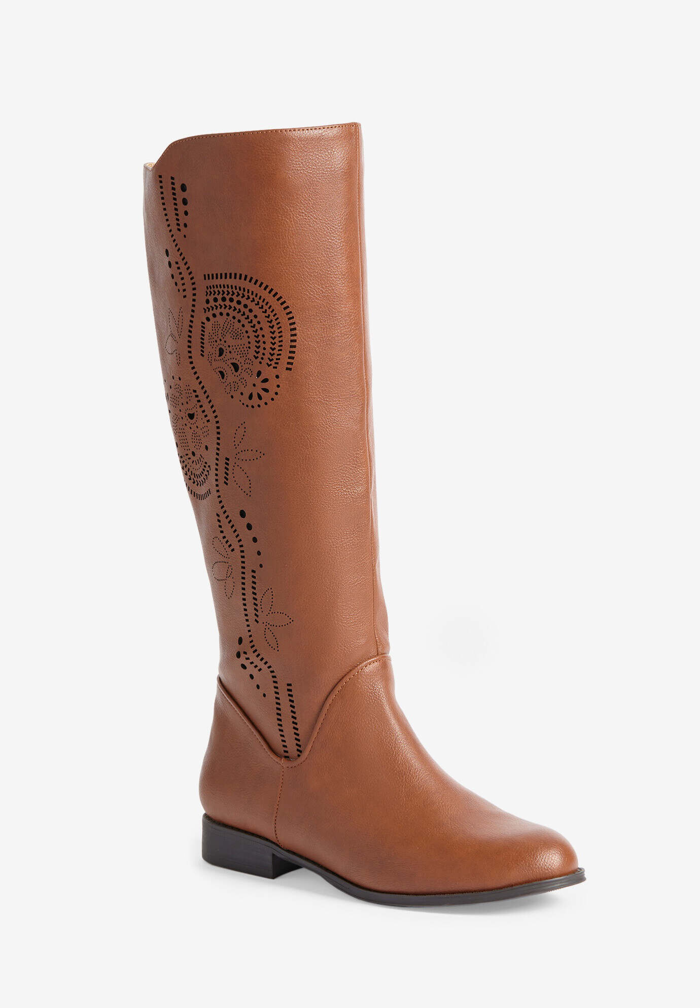 The Lili Wide Calf Boot