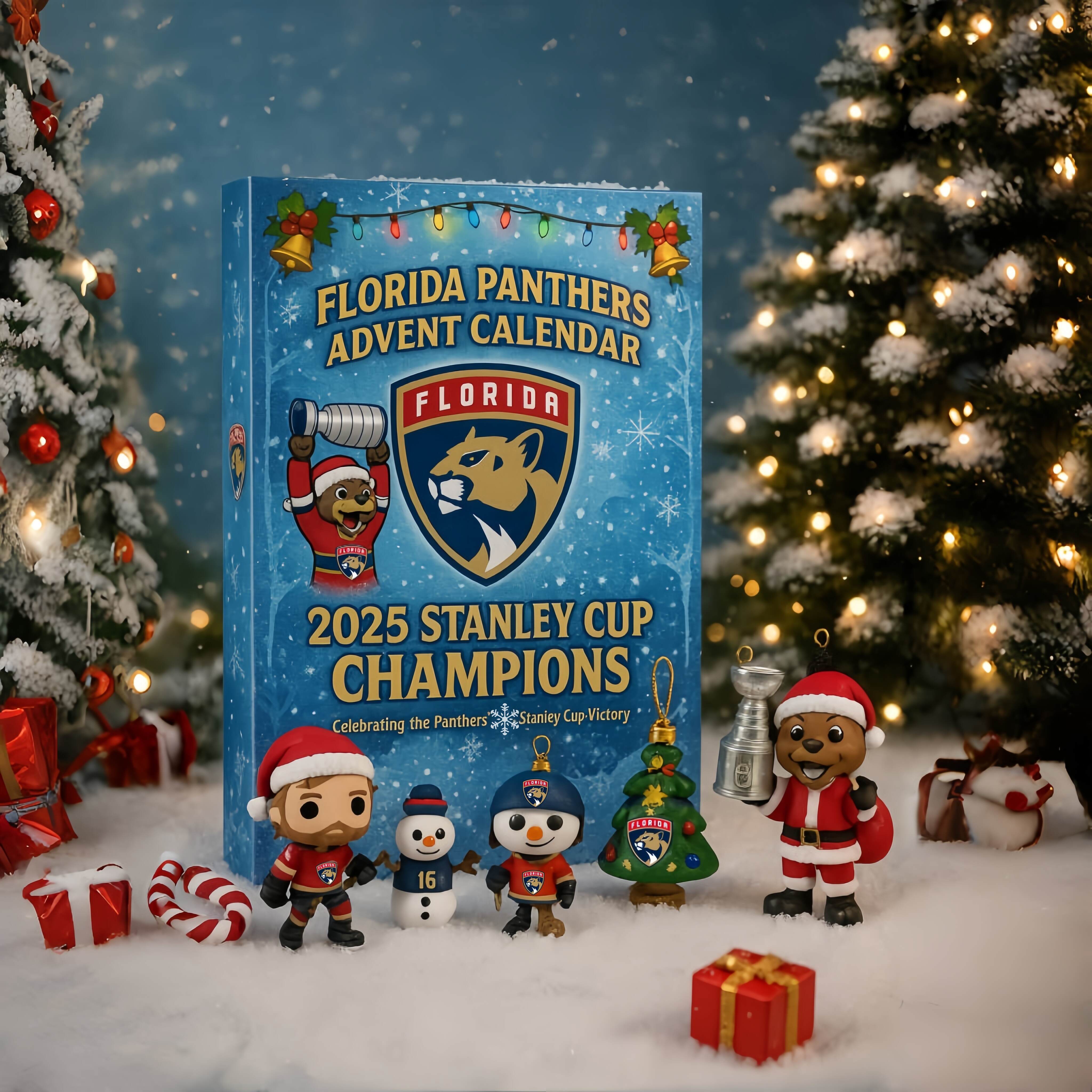 Florida Panthers 2025 Stanley Cup Champions Advent Calendar