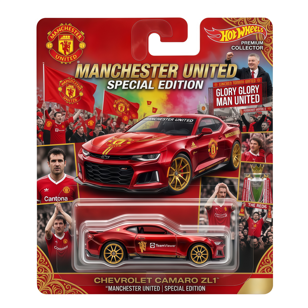 Hot Wheels Manchester United Camaro ZL1 – Special Edition