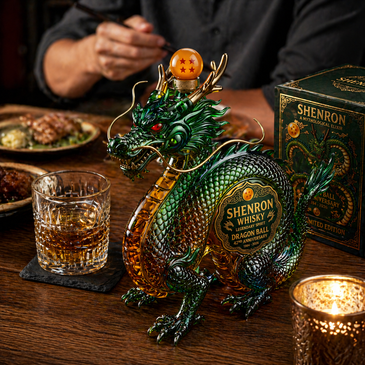 Dragon Ball 42nd Anniversary: ​​Shenron Collector's Edition Bottle
