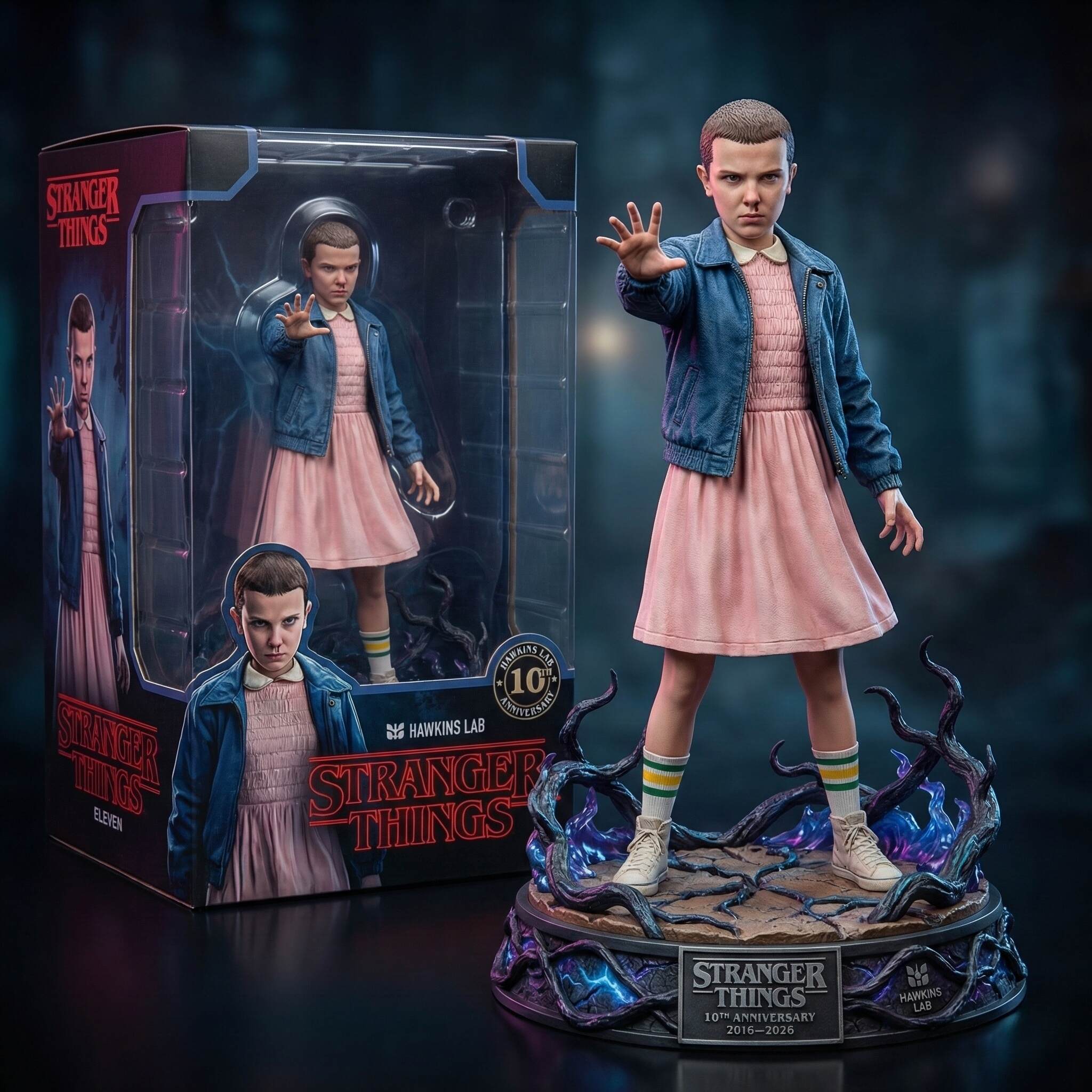Stranger Things 10th Anniversary Collector Statue Series