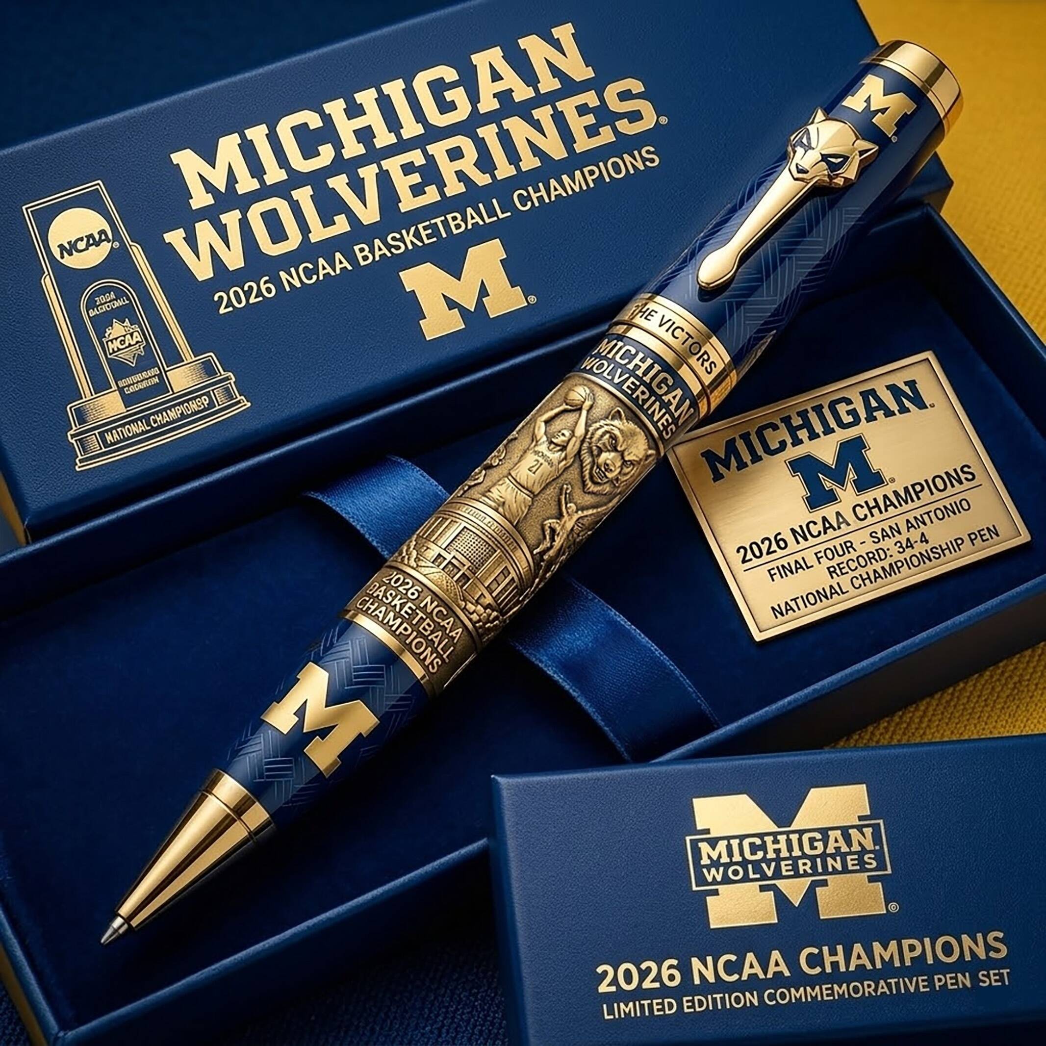 🏆 Michigan Wolverines 2026 NCAA Pen