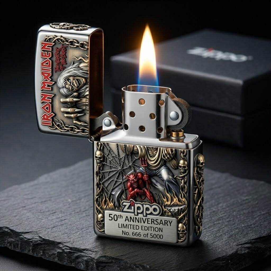Iron Maiden x Zippo: 