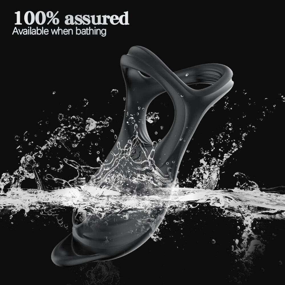 PASSION PULSE ADULT Remote Control Cock Ring Vibrator