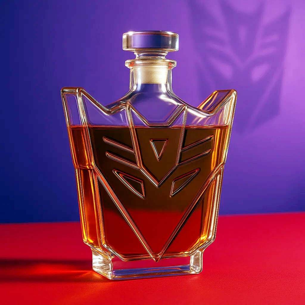 Transformers Classic LOGO Whisky Bottle