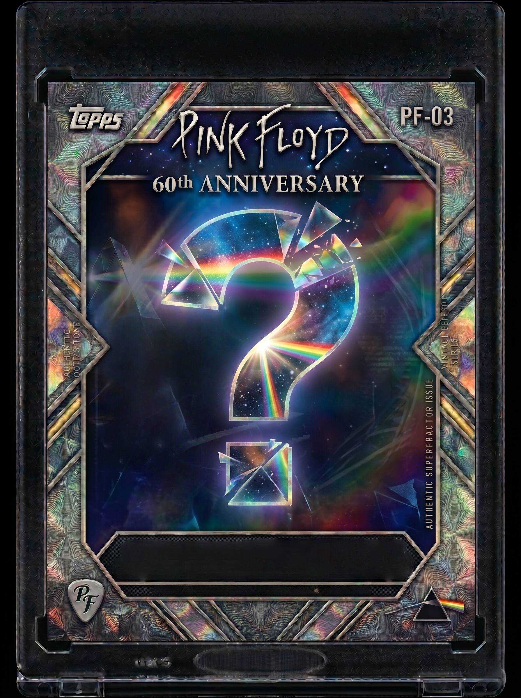 🎸 Pink Floyd 60th Anniversary Topps Limited Collectible Cards!✨