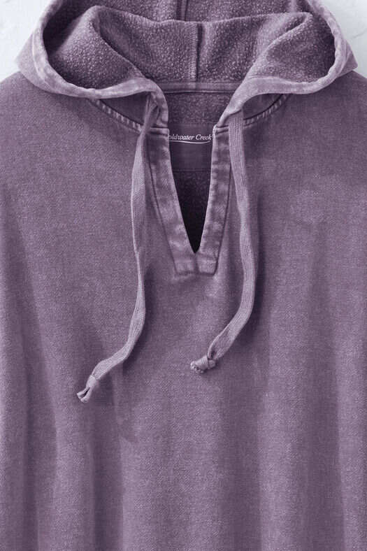 Colorwash Hooded Pullover Lounger