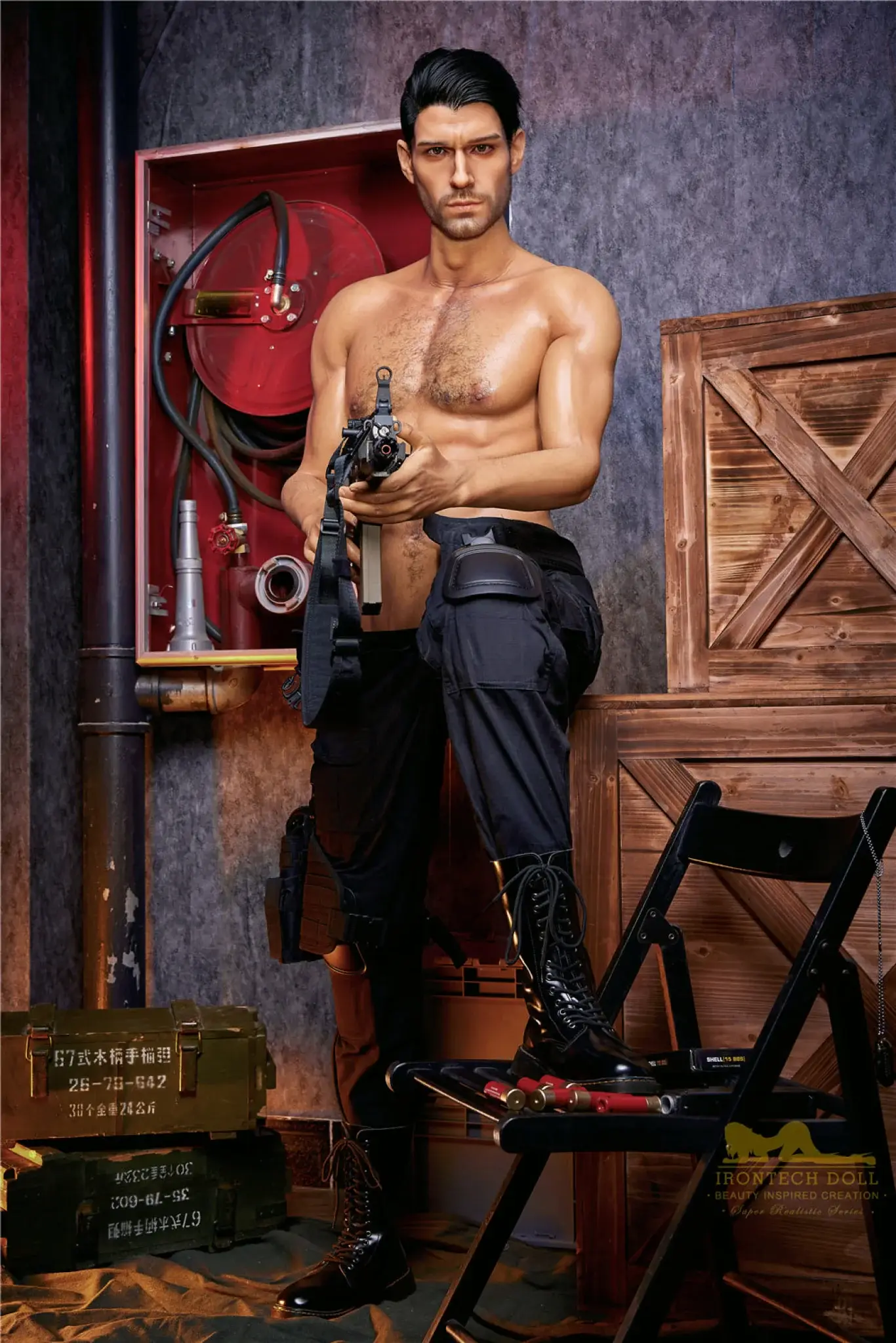 Thomas Soldier Silicone Male Sex Doll - Joy Love Dolls Doll
