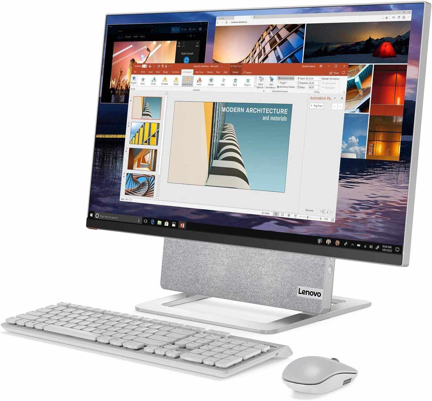 Yoga 7 AiO 27 Touch 1TB SSD 32GB RAM Extreme (AMD Ryzen 7 Processor with 8 Cores and Max Boost 4.40GHz, 32 GB RAM, 1 TB SSD, 27