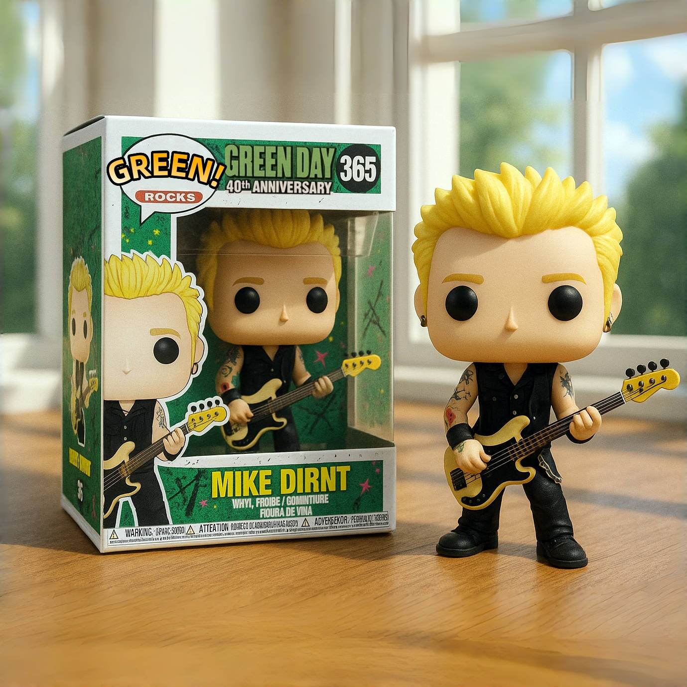 Green Day 40th Anniversary Pop Figure!