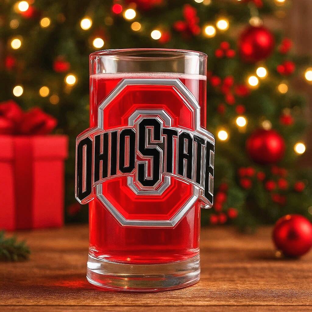 Ohio State Buckeyes Tumbler Glass