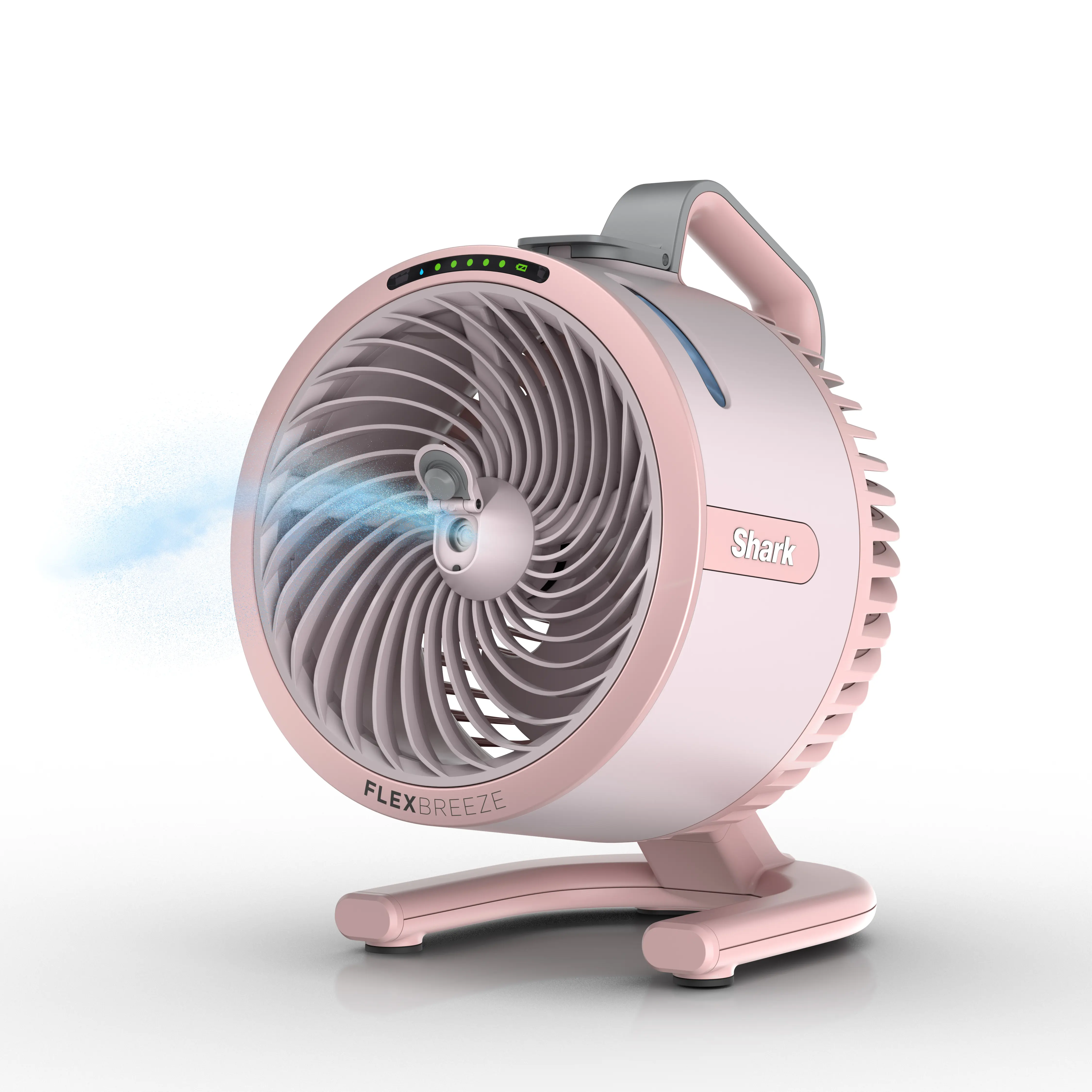 It’s so hot outside, Fan is exactly what I needed. ☀️🩷 It’s cordless, portable, has built-in mist, and is perfect for patios, the pool, sporting events, camping, or anywhere you need to cool off