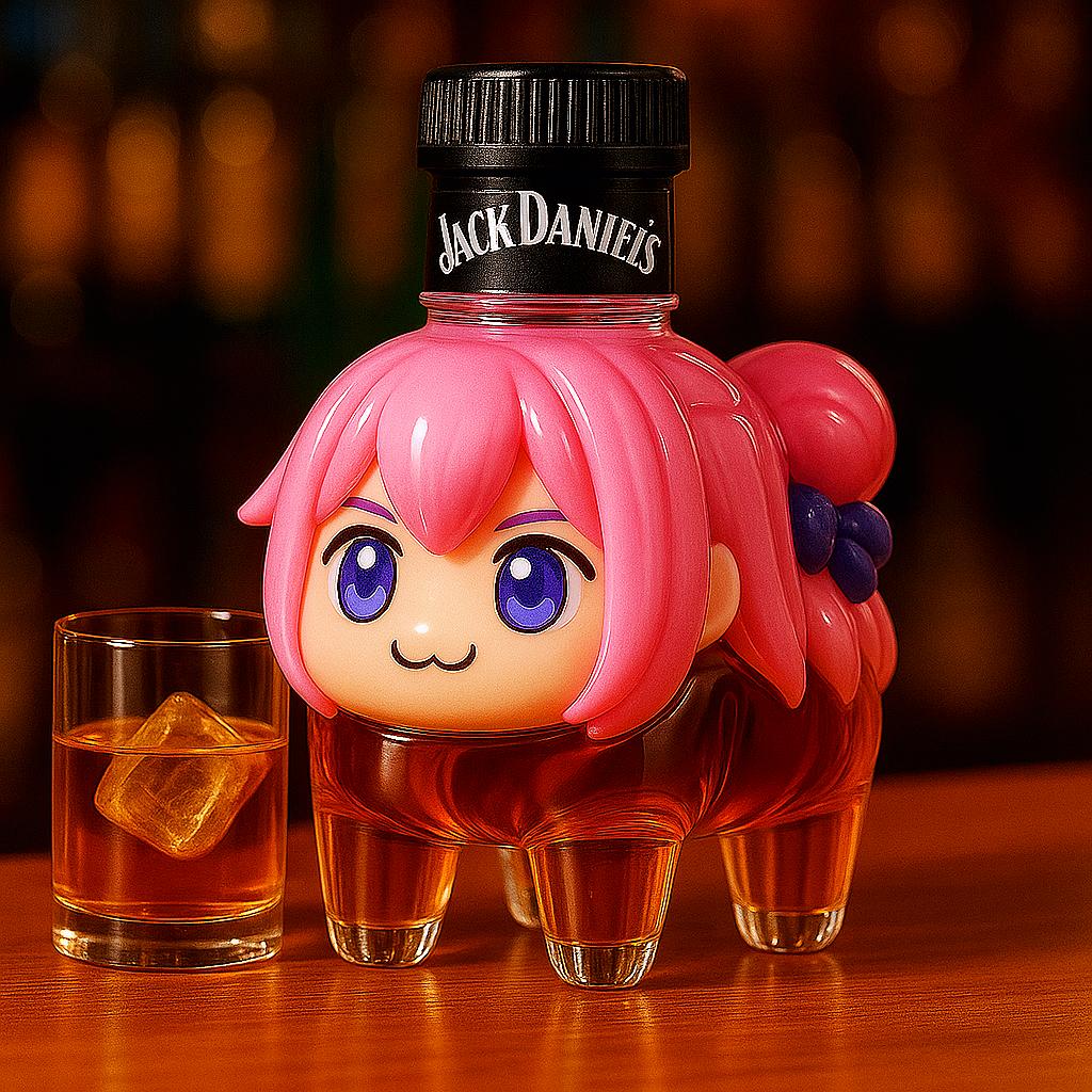 Doro Meme Whisky Bottle