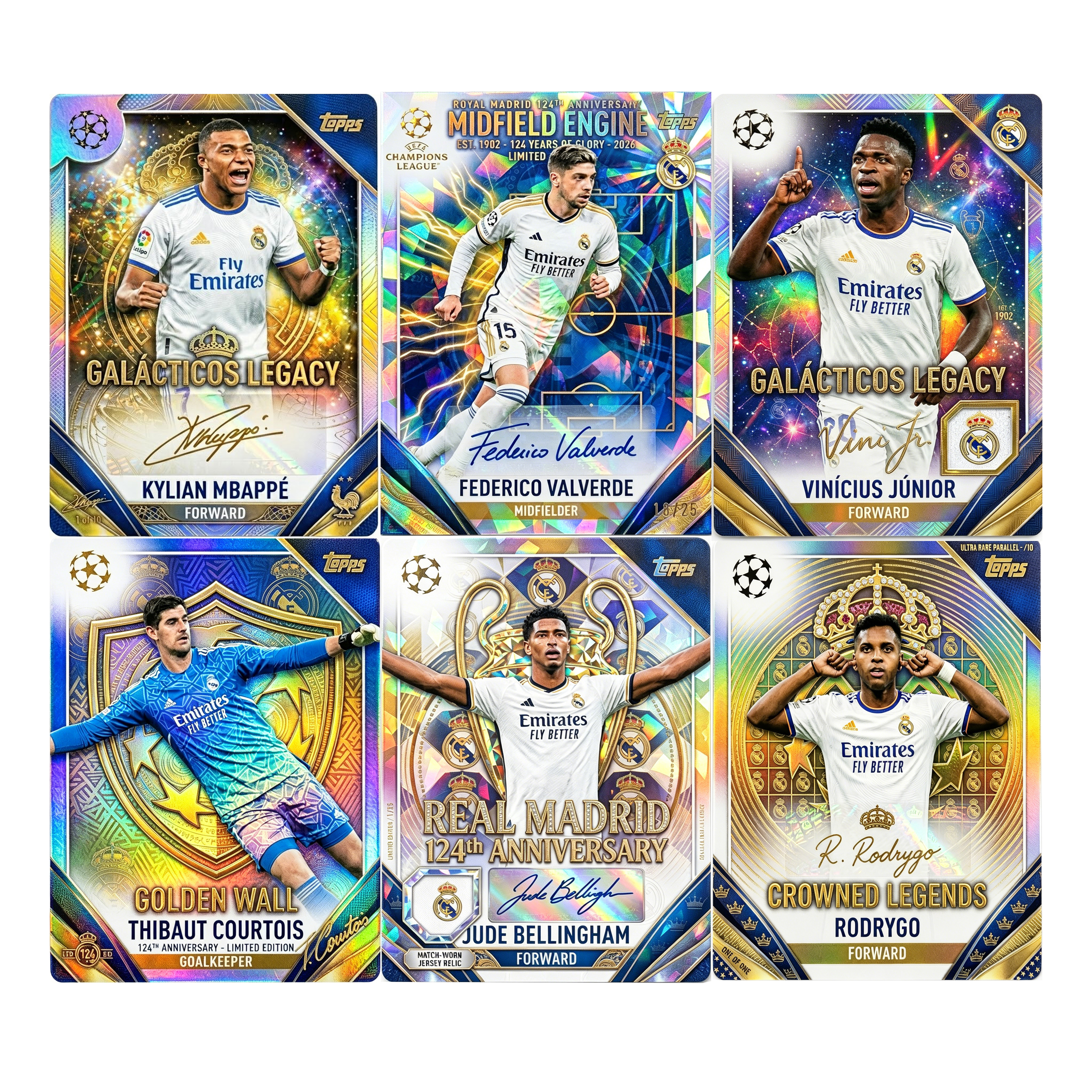 Real Madrid 124th Anniversary Premium Hobby Box