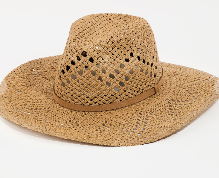 Straw Khaki Hat