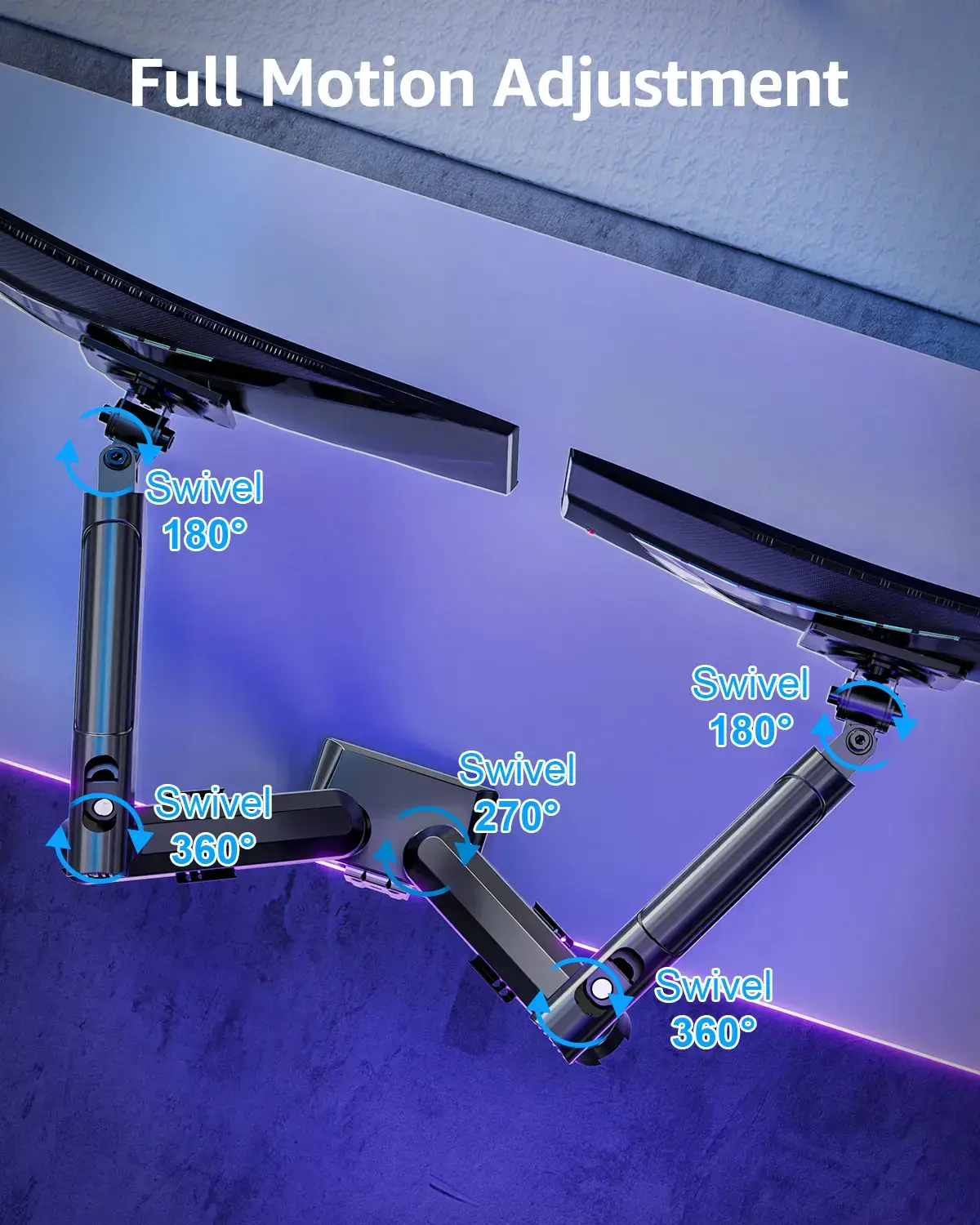Dual Monitor Stand 13-32