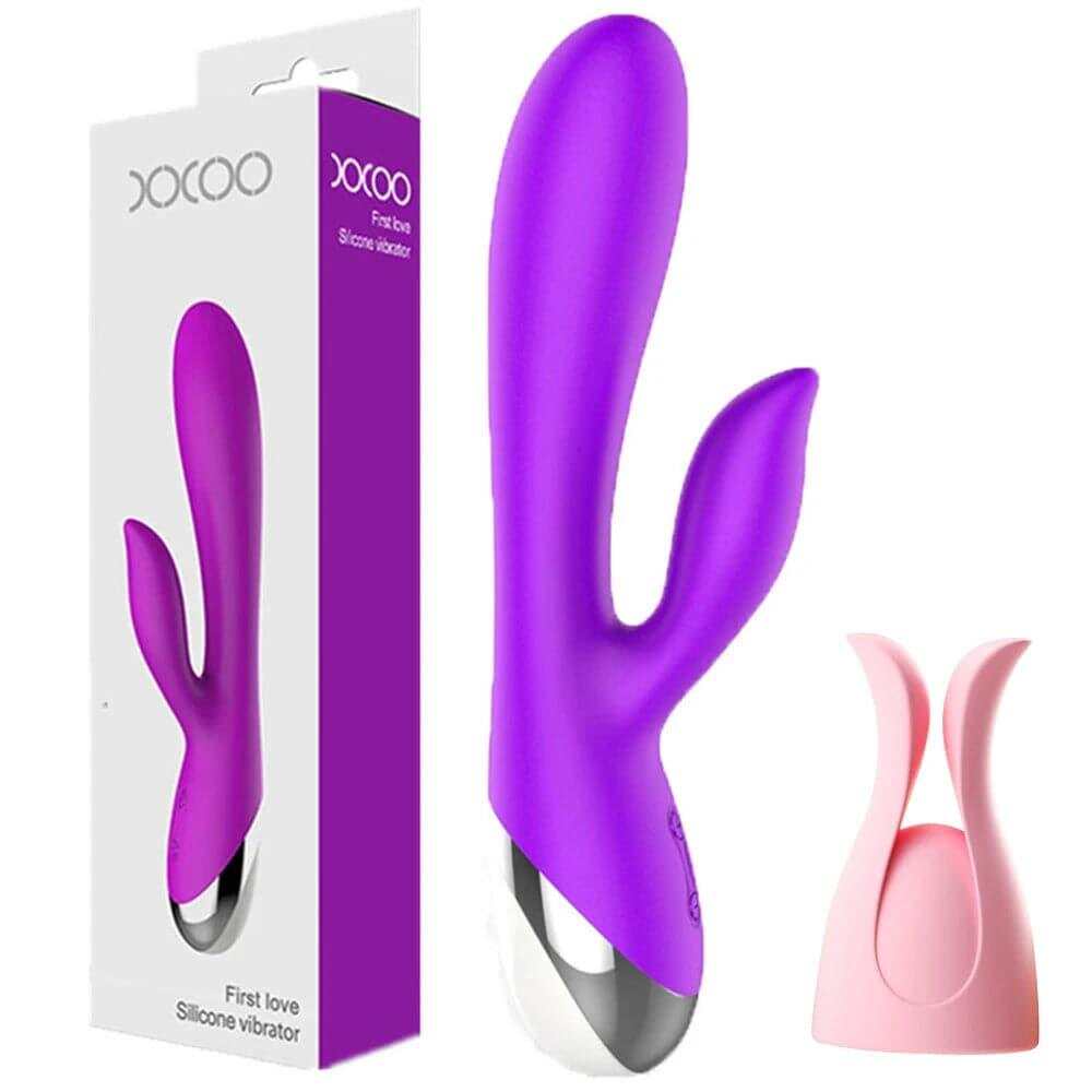 10-Speed USB Rechargeable Rabbit Vibrator – Powerful G-Spot & Clitoral Stimulator