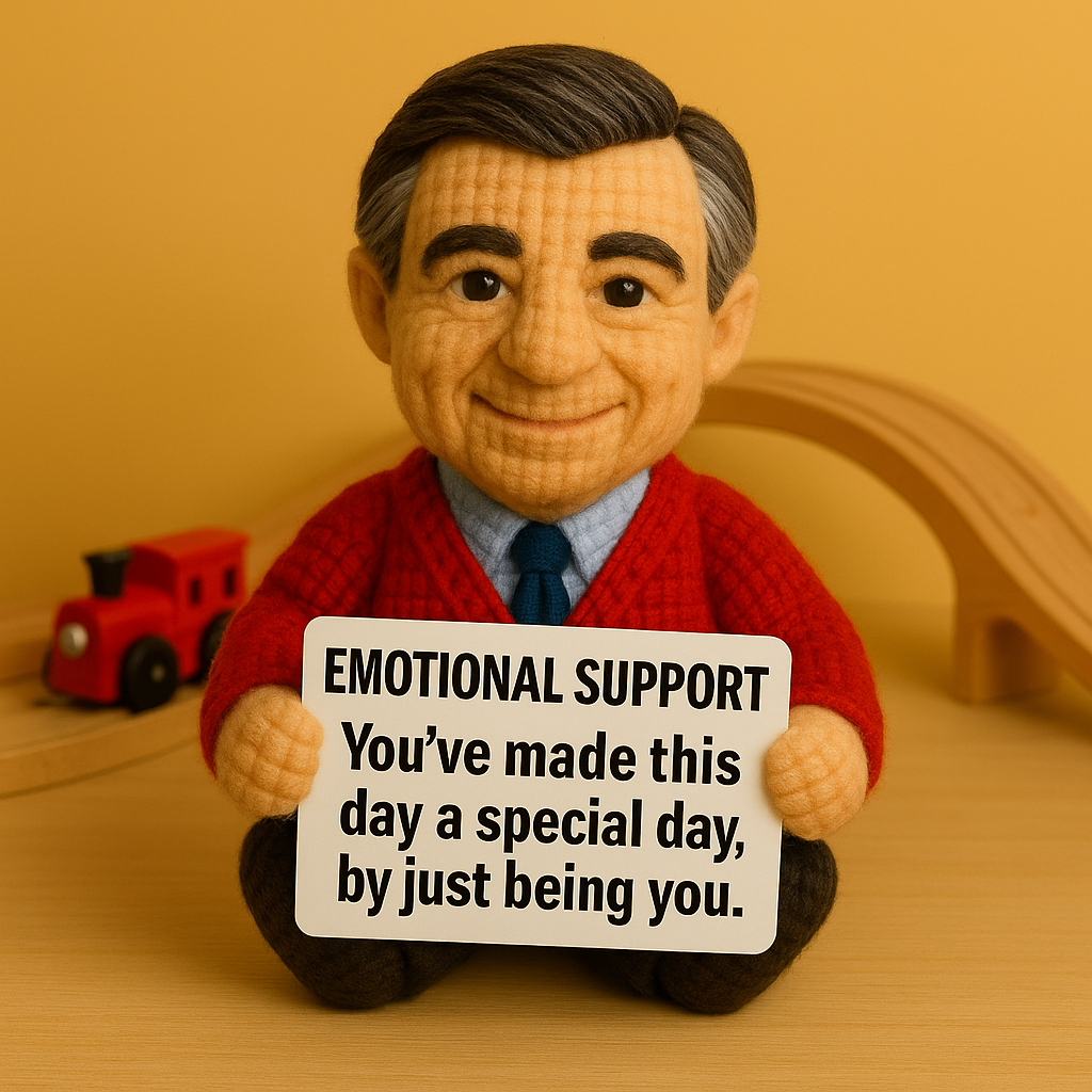 EMOTIONAL SUPPORT MR. ROGERS