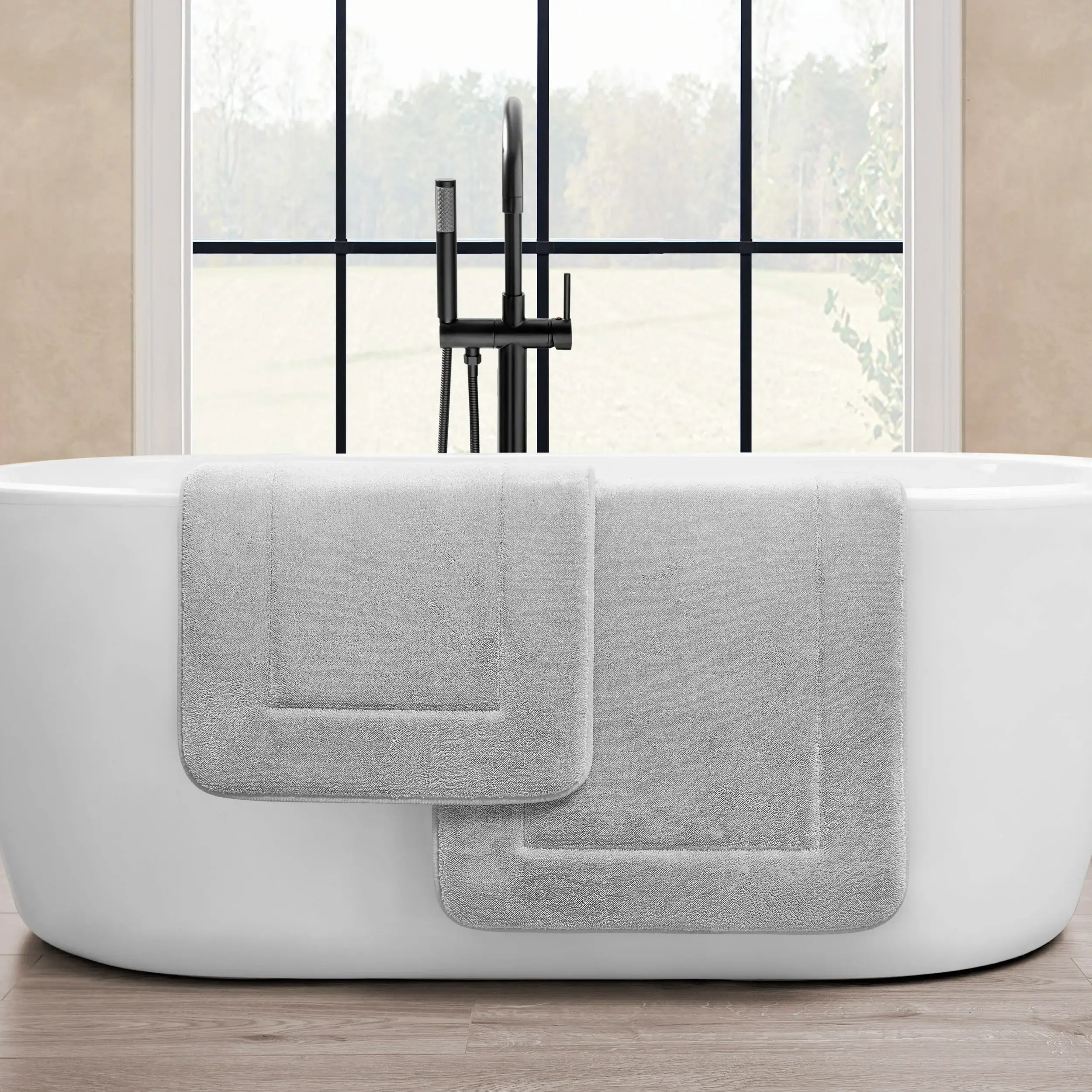 Oliver Brown Terry Memory Foam Bath Mat