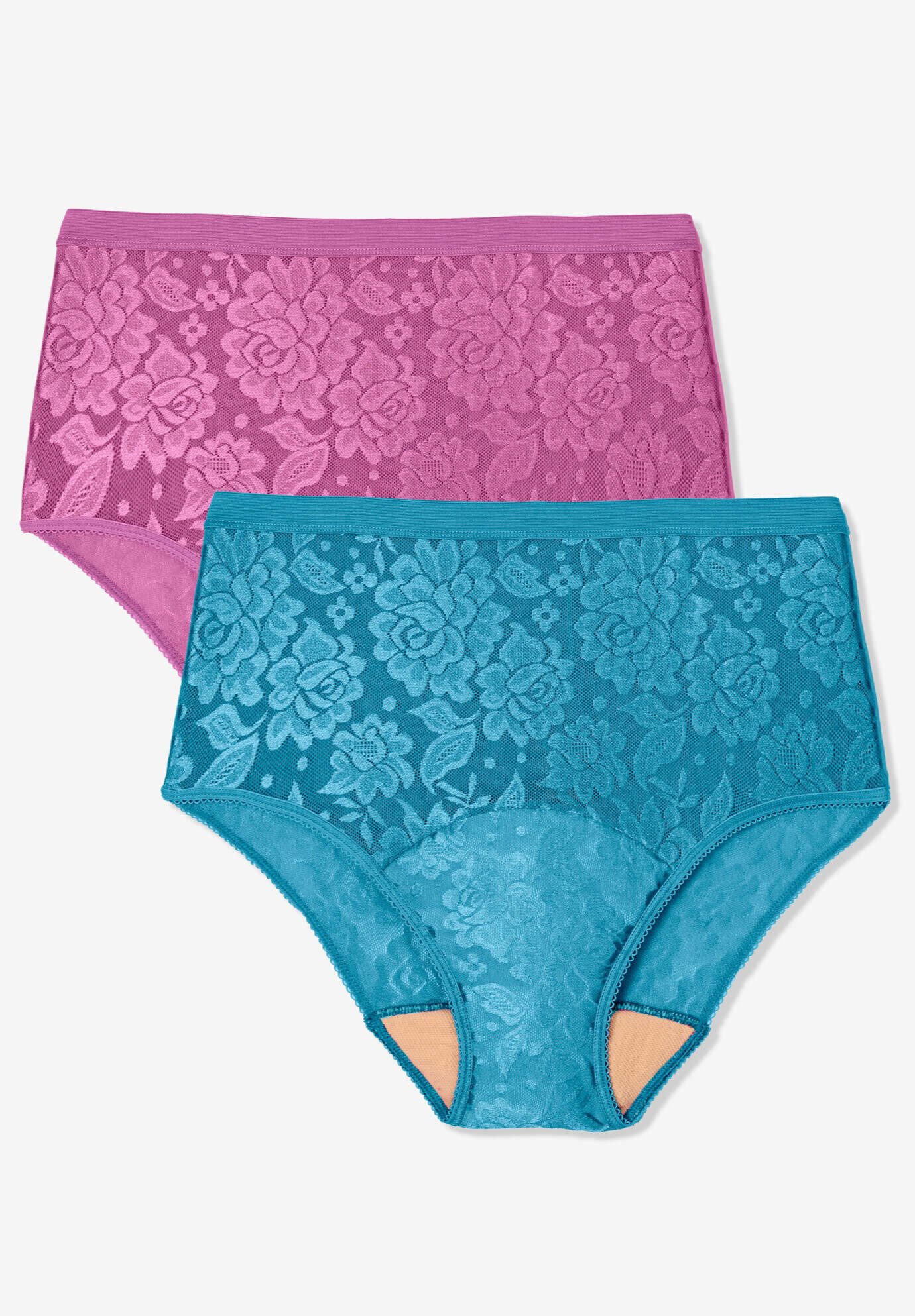 Lace Incontinence Brief 2-Pack