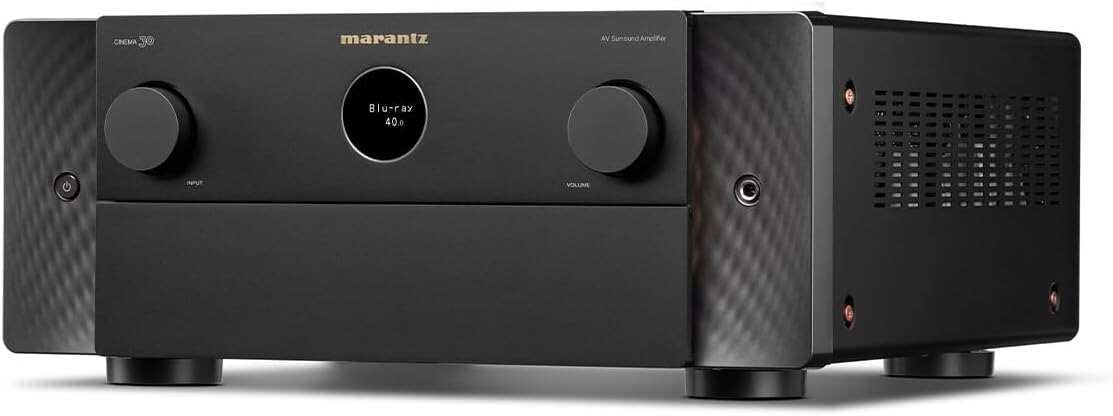 Marantz Cinema 30 11.4 Channel 8K Home Theater Receiver with Dolby Atmos & IMAX Enhanced Audio (Silver/Gold)