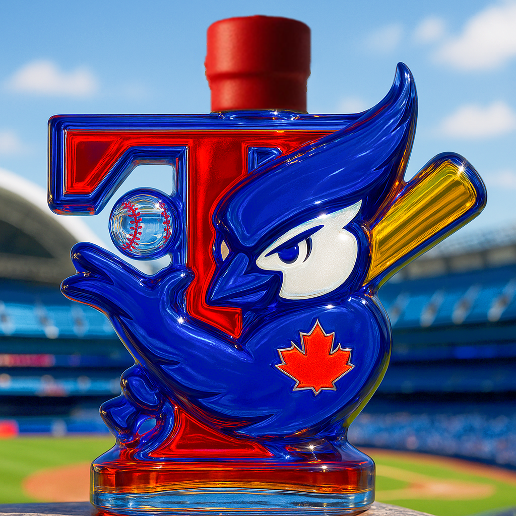 Blue Jays Limited Edition Whiskey Bottle