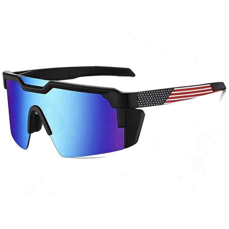 Unisex Oversize Frame Aviator Safety Sunglasses - Men's Accessories, Mens Gifts, Ideal for Cycling, Driving