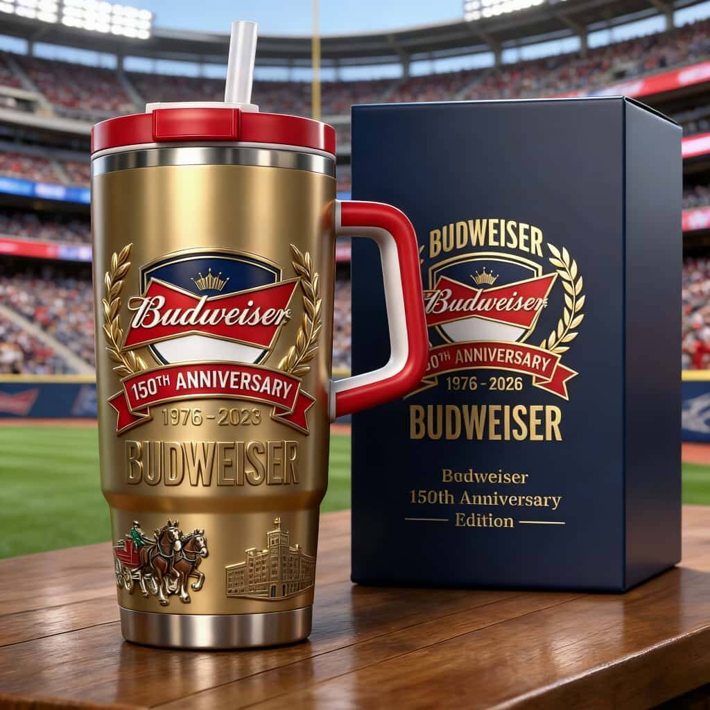 Budweiser 150th Anniversary: Limited Edition Insulated Tumbler