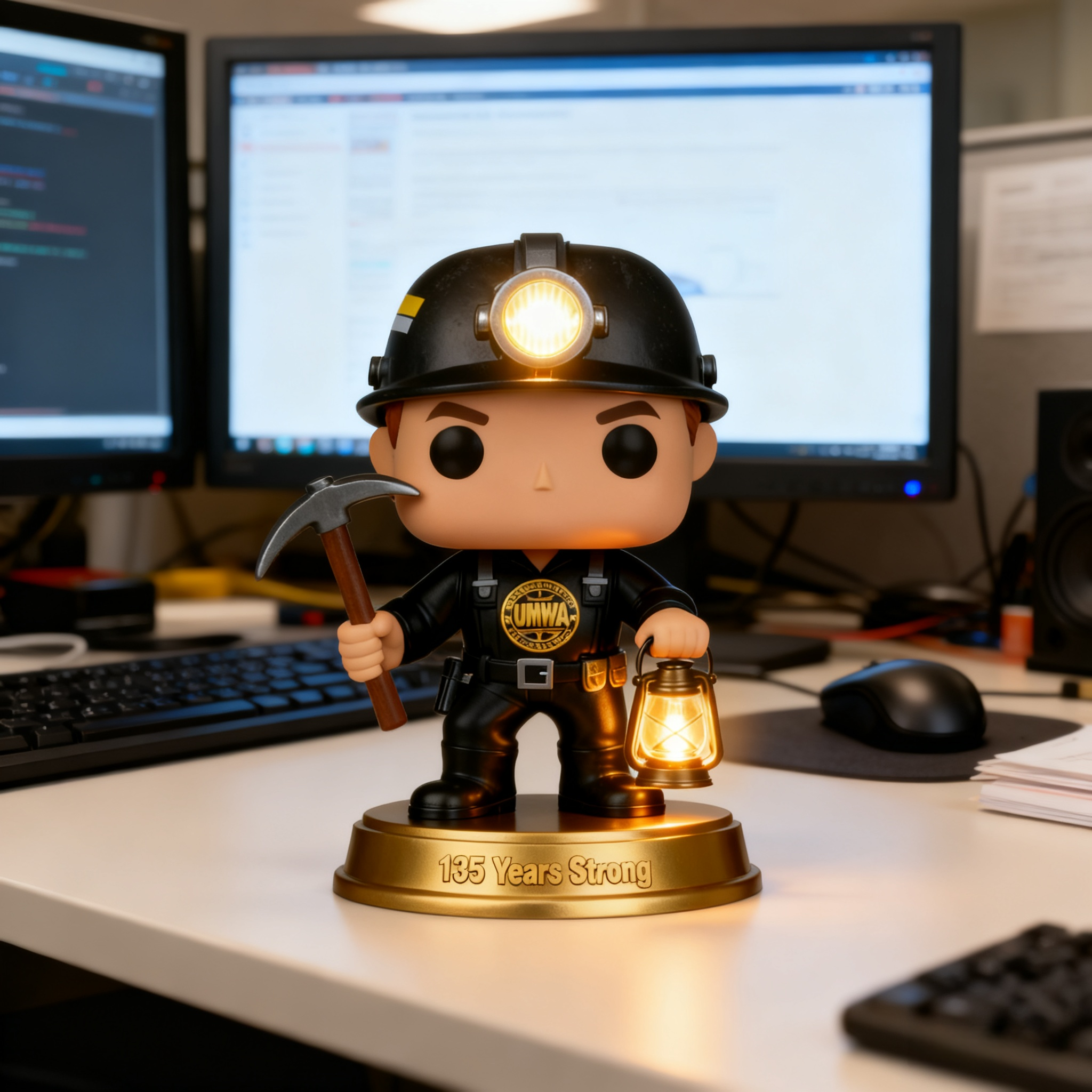 POP!UMWA 135th Anniversary Miner POP Figure
