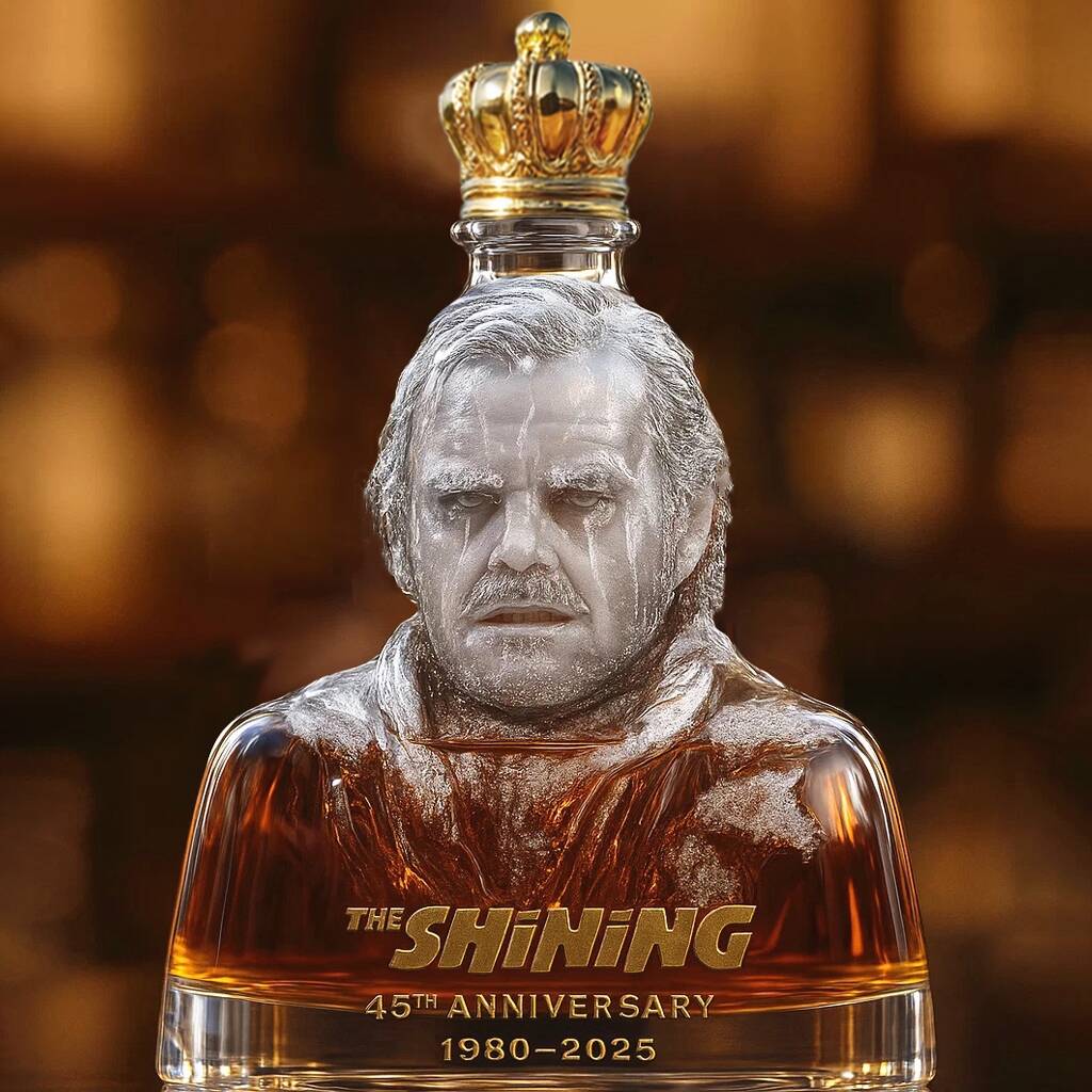 The Shining 45th Anniversary Whisky Bottle