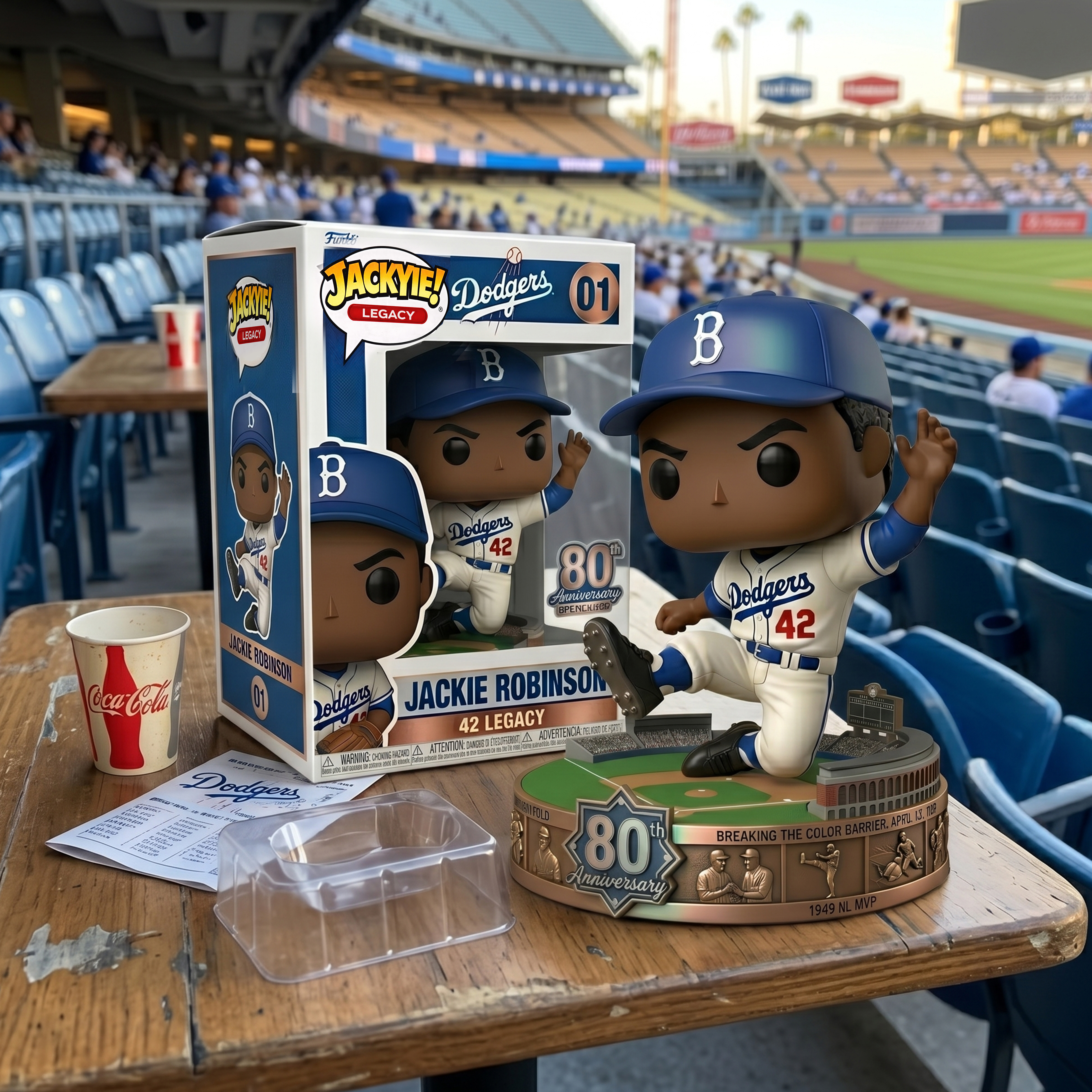 ⚾ Jackie Robinson 80th Anniversary Funko Pop!