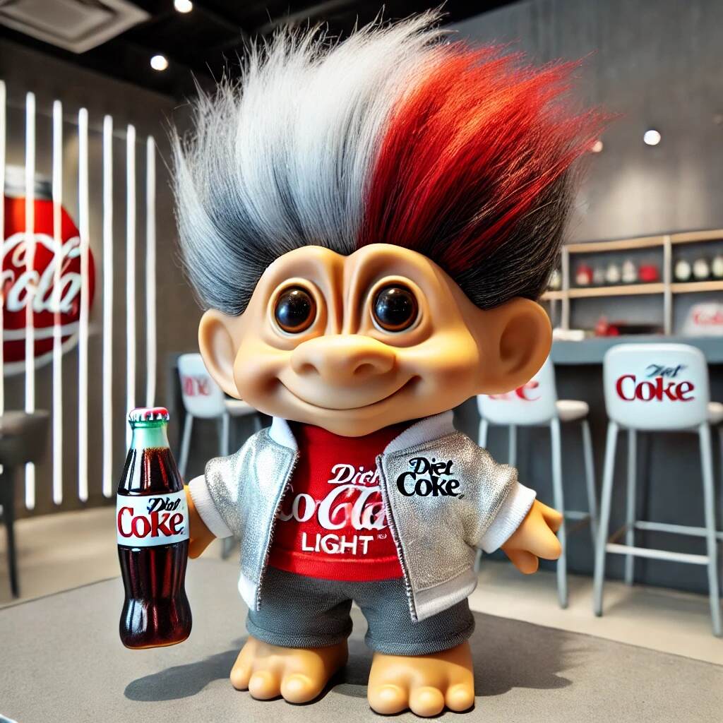 Soda Troll Doll Collector's Edition