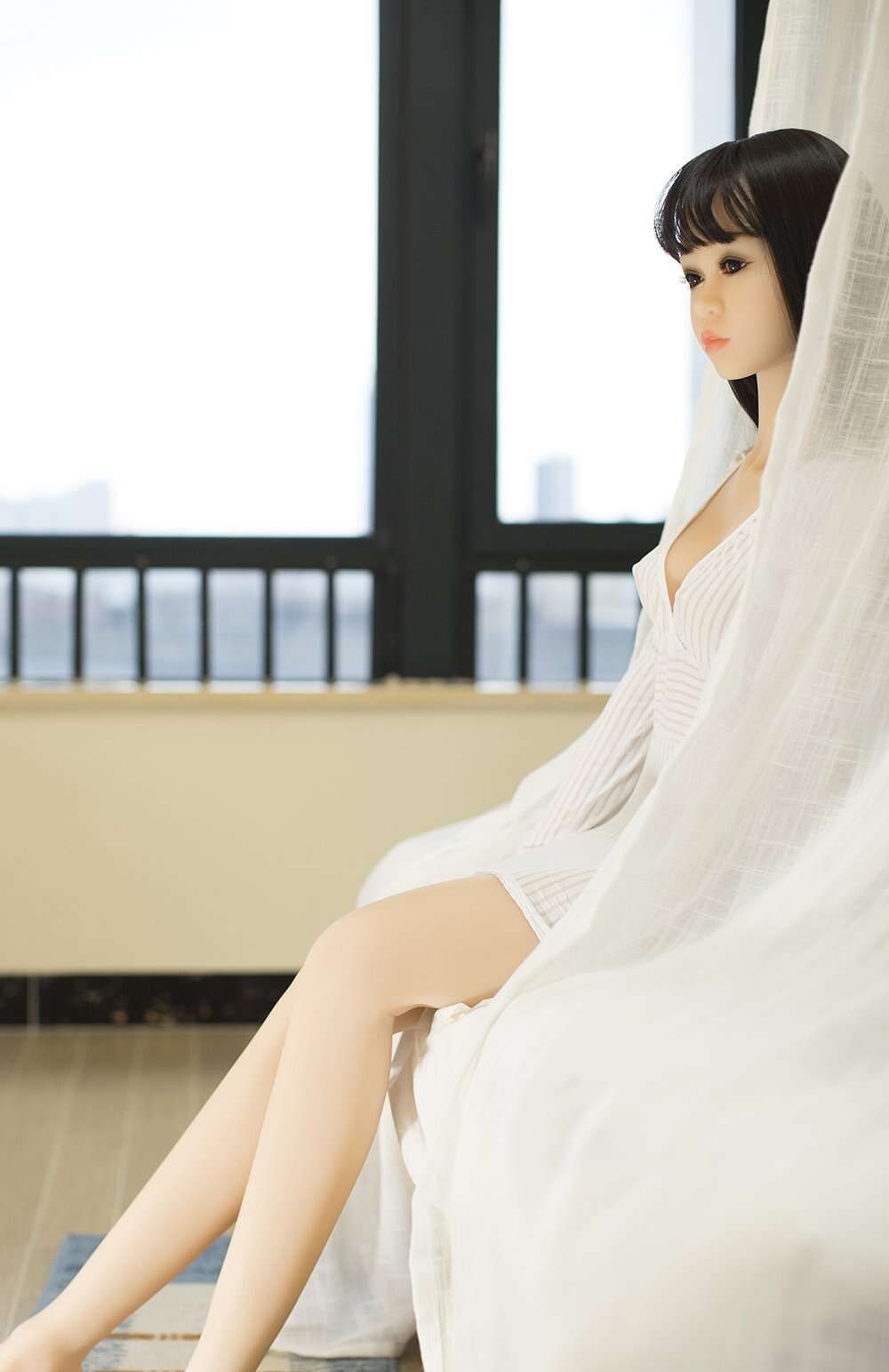 Beatrice 5ft18 / 158cm #088 Head TPE Stright Hair Asian Most Realistic Sex Doll