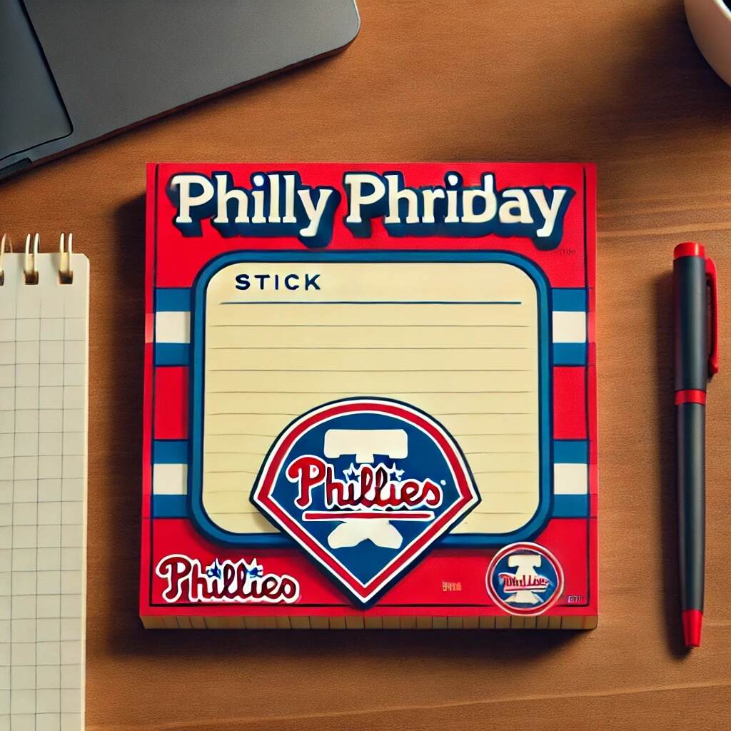 Baseball Team Sticky Notes